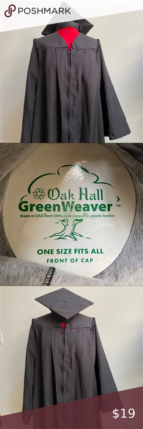 Oak hall cap and gown - In contrast to our matte finish GreenWeaver ® line, NuHorizon ® was created with a satin sheen to give every graduate the extra shine they deserve. This line is the perfect sustainable, economical fabric for any school. Call (800) 456-7623. Call Between 8:15 AM and 5 PM EST. Made in the USA from domestic fabric or Made in China. 